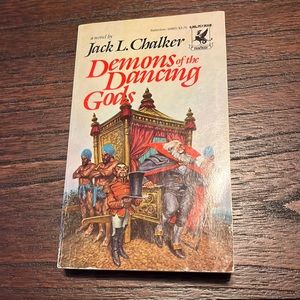 $3 Add-On Fantasy Novel Demons of the Dancing Gods Jack L Chalker Fiction Book